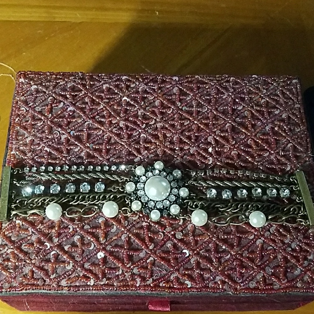 Vintage magnet clasp bracelet