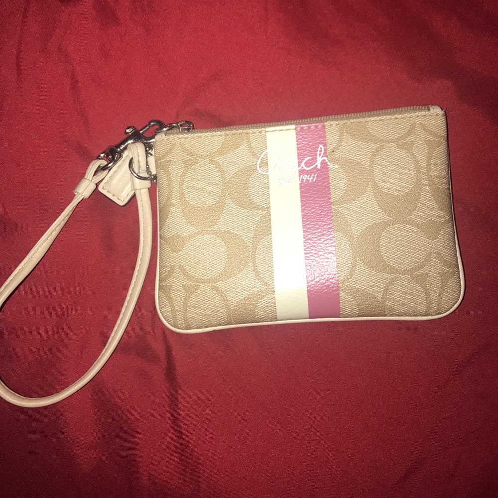 Coach wristlet