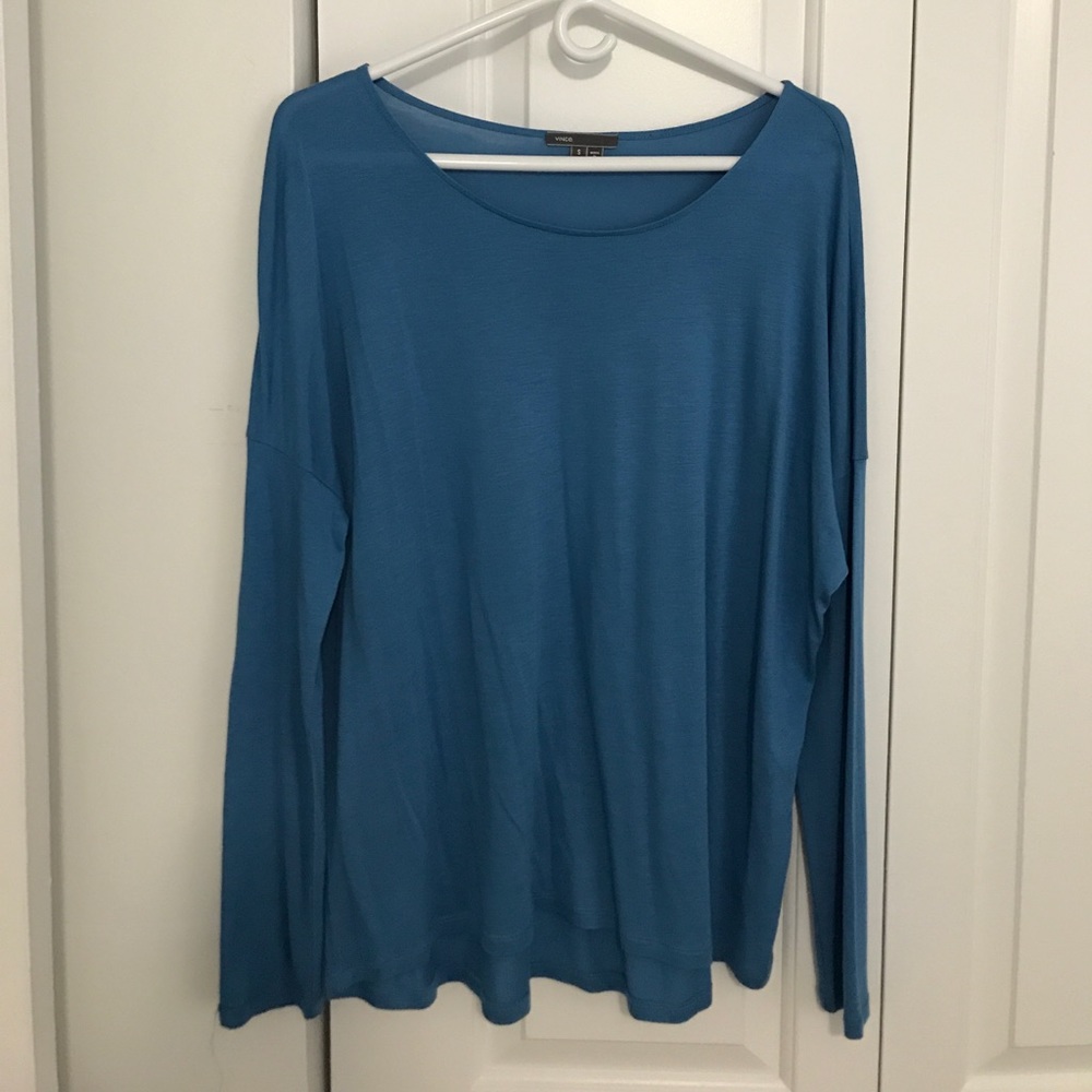 Blue Vince dolman top