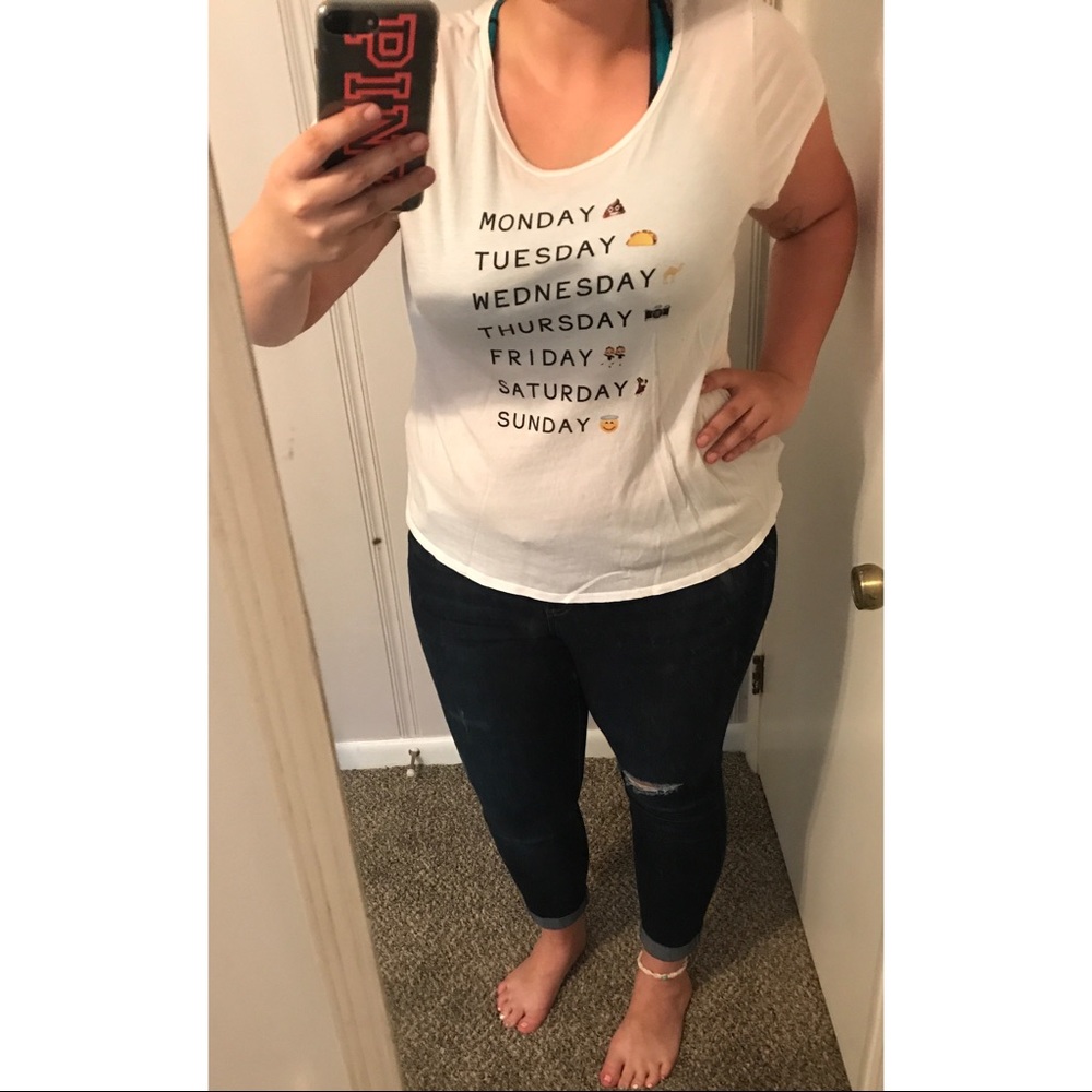 Forever 21 + graphic tee