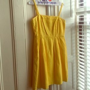 ☀️Sunny lemon yellow sundress from Loft ☀️