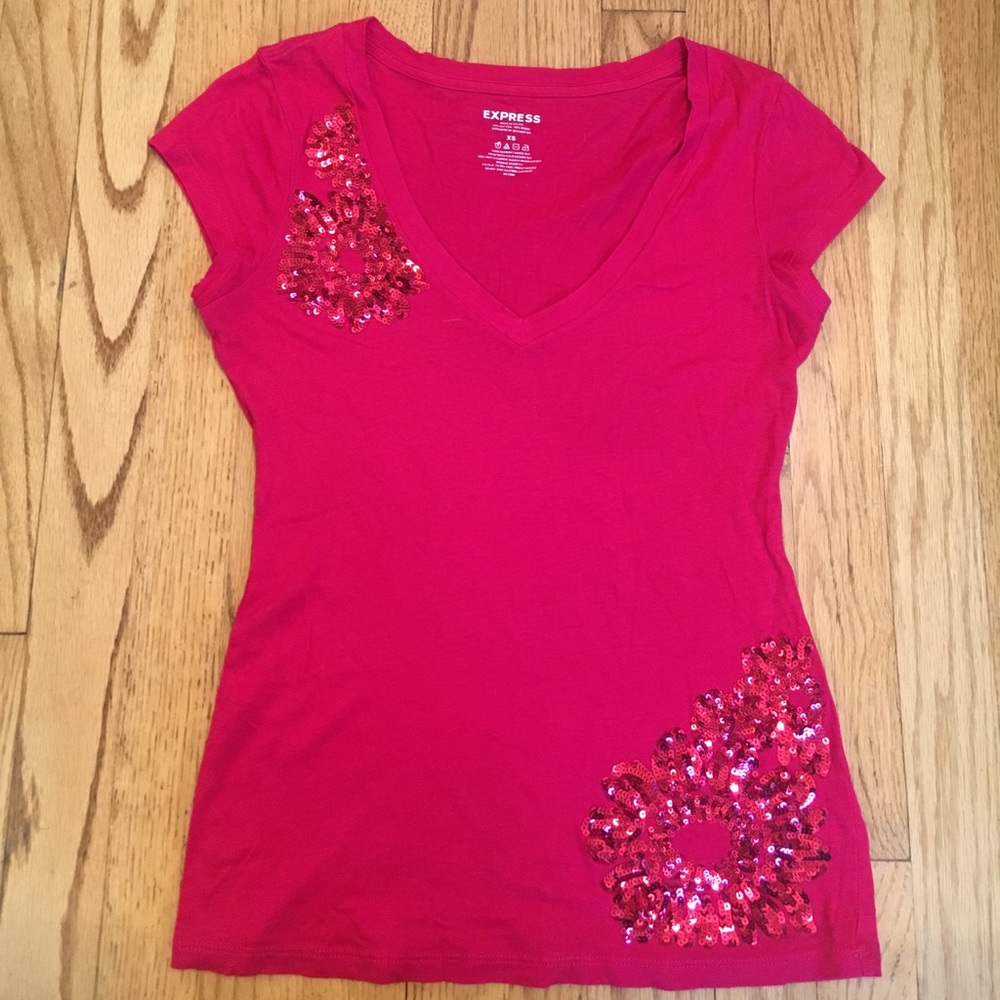 Embellished Tee Shirt Express
