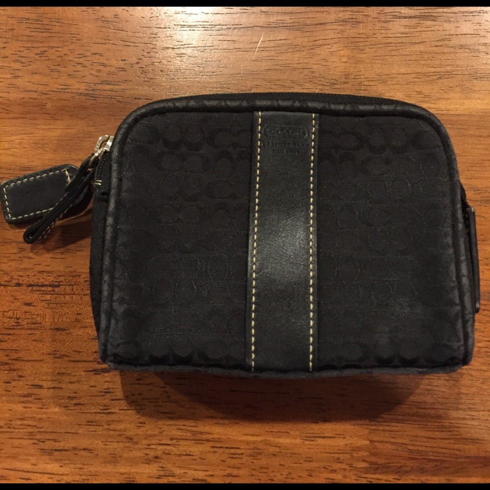 COACH - Black Makeup Bag