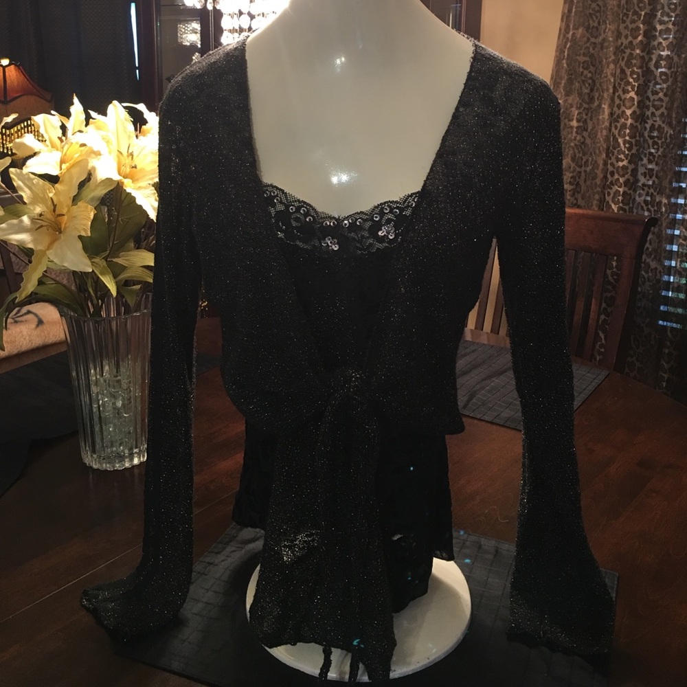 Camisole and top set