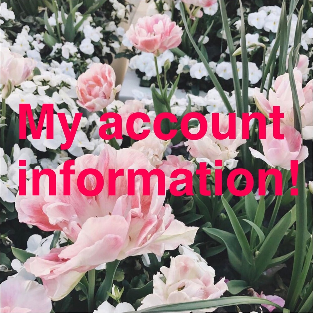 READ MY ACCOUNT INFORMATION AND ASK ME ANYTHING!