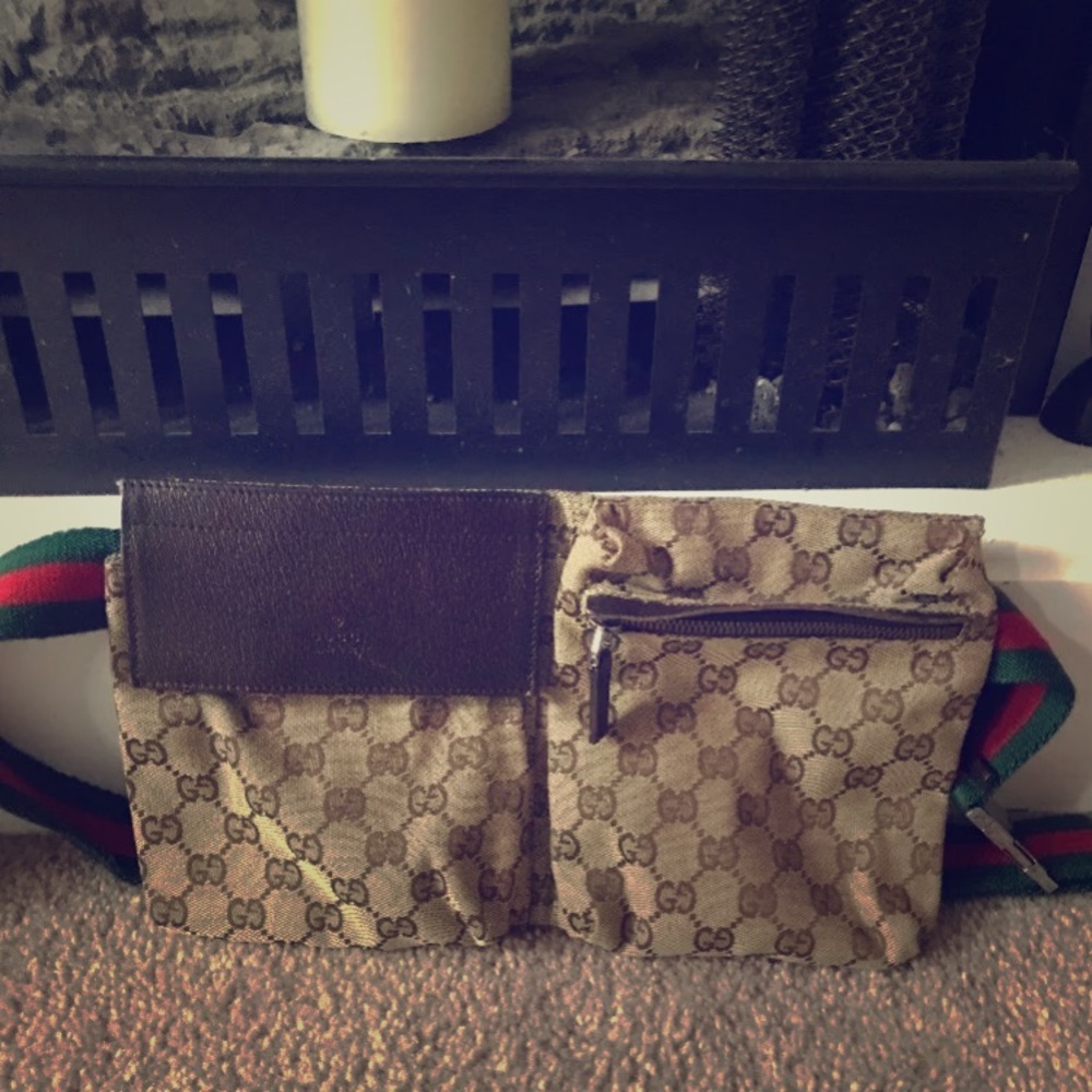 Gucci Monogram Waist Belt Bag