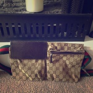 Gucci Monogram Waist Belt Bag