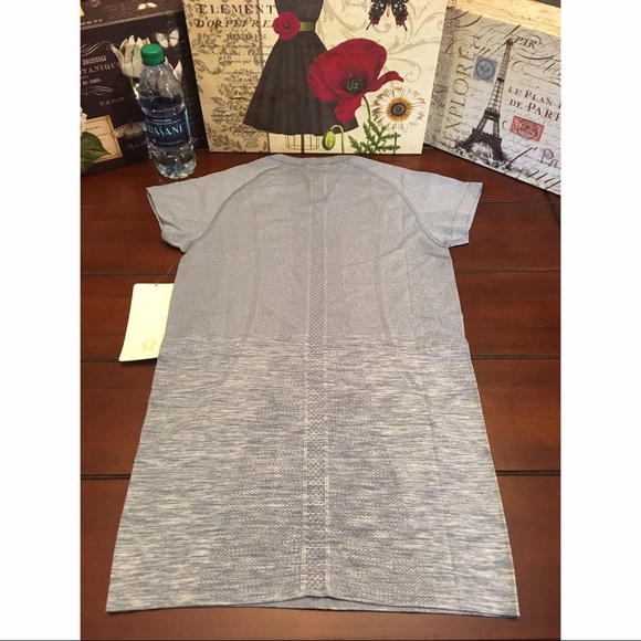 Lululemon Swiftly Tech Short Sleeve Crew-Blue, 6 - Picture 3 of 5
