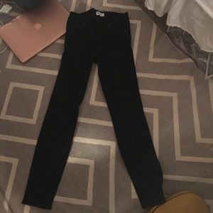 Madewell skinny black jeans