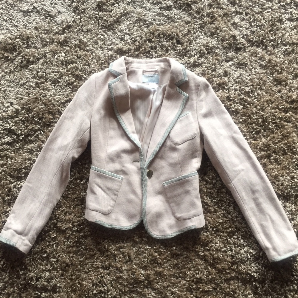 Blush. Pink. Blazer.