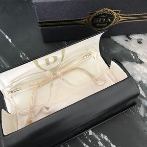 Dita elan clear frame glasses