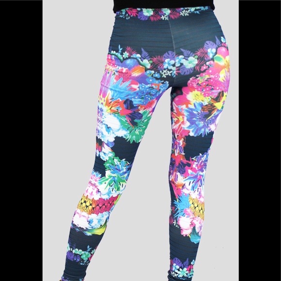 Floral Sublimation Legging - Picture 2 of 2