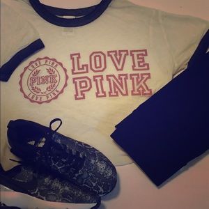 Victoria Secret PINK mesh tee