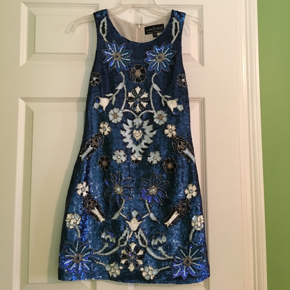 Needle & Thread sequin homecoming dress!!