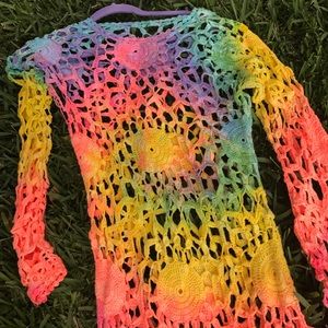 UNIF tie dye Astra dress