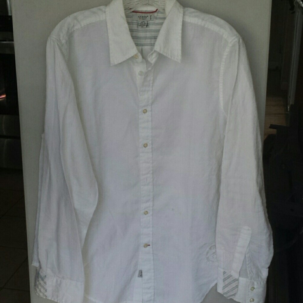 Guess Button Down Dress Shirt