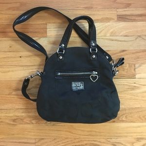 Coach Poppy black crossbody