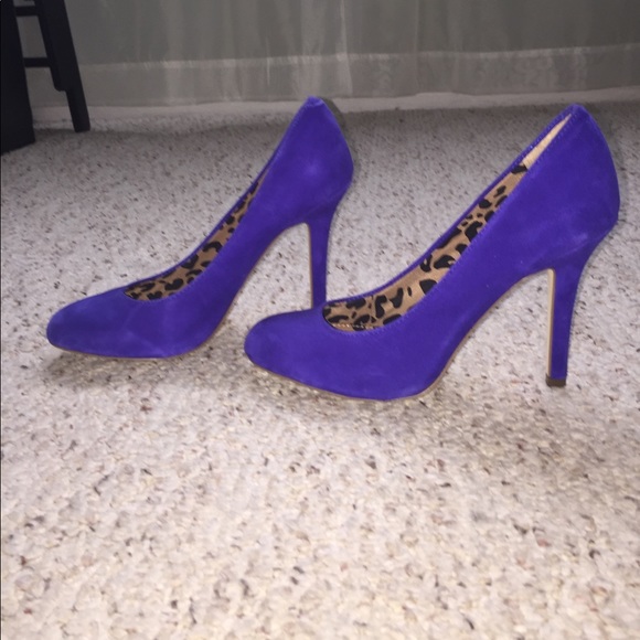 Jessica Simpson royal blue heels - Picture 2 of 5