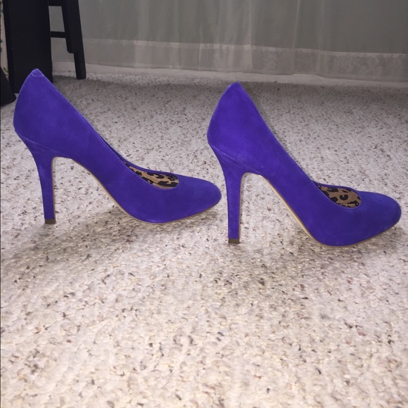 Jessica Simpson royal blue heels - Picture 4 of 5
