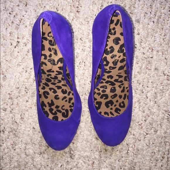Jessica Simpson royal blue heels - Picture 5 of 5