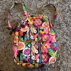 Vera Bradley small backpack in floral print