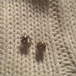 Ralph Lauren sterling silver CZ studs