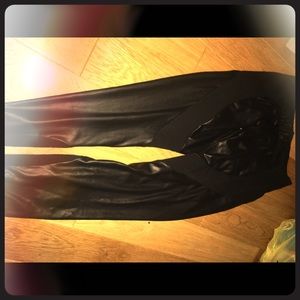 Leather-ish leggings