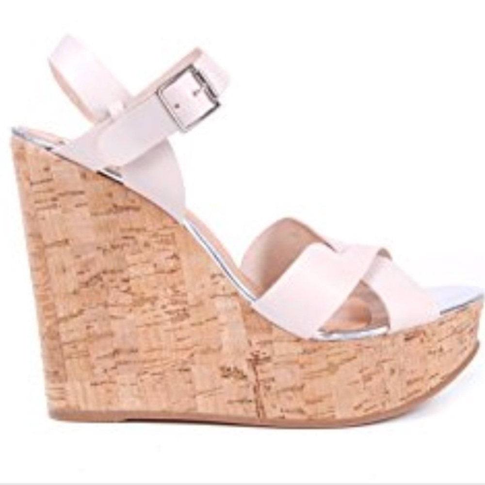 Schutz Gelly wedges size 8