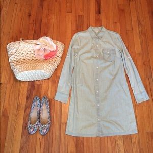 J.Crew Chambray Dress