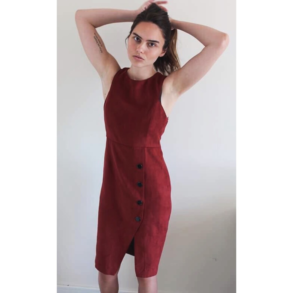 SALE 🥀 Sienna Suede Dress