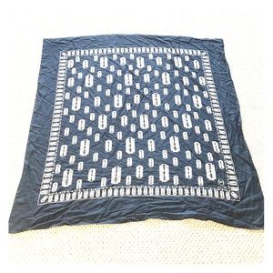 Alexander McQueen razor blade scarf (square)
