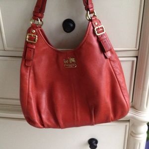 Coach Madison Leather Maggie Shoulder Bag