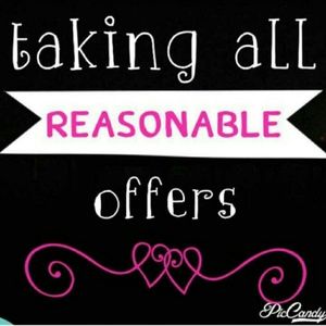 All offers considered