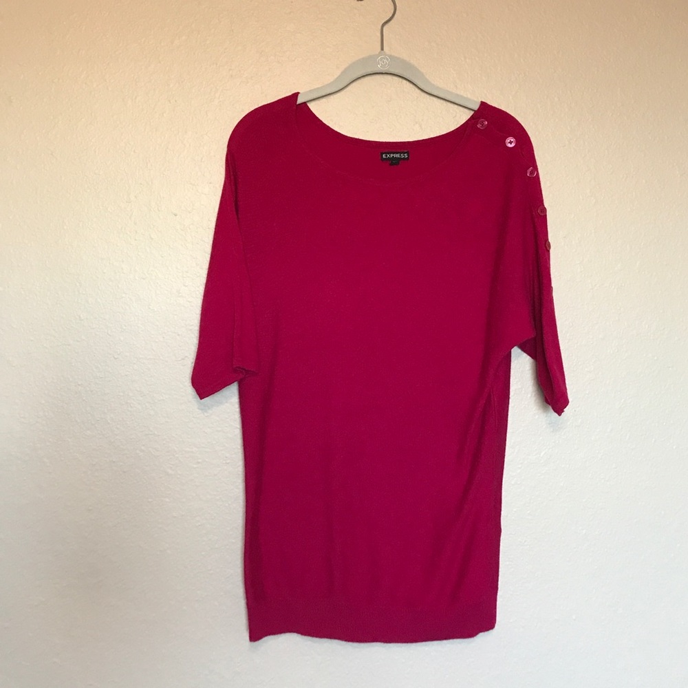 Express hot pink top