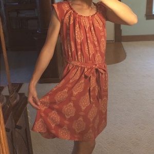 NWOT. Lauren Conrad Pleated Shift Dress