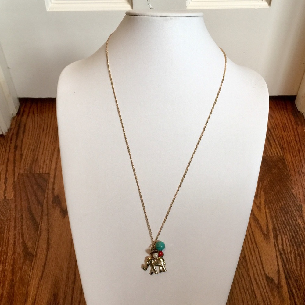 Elephant Gold Chain Necklace