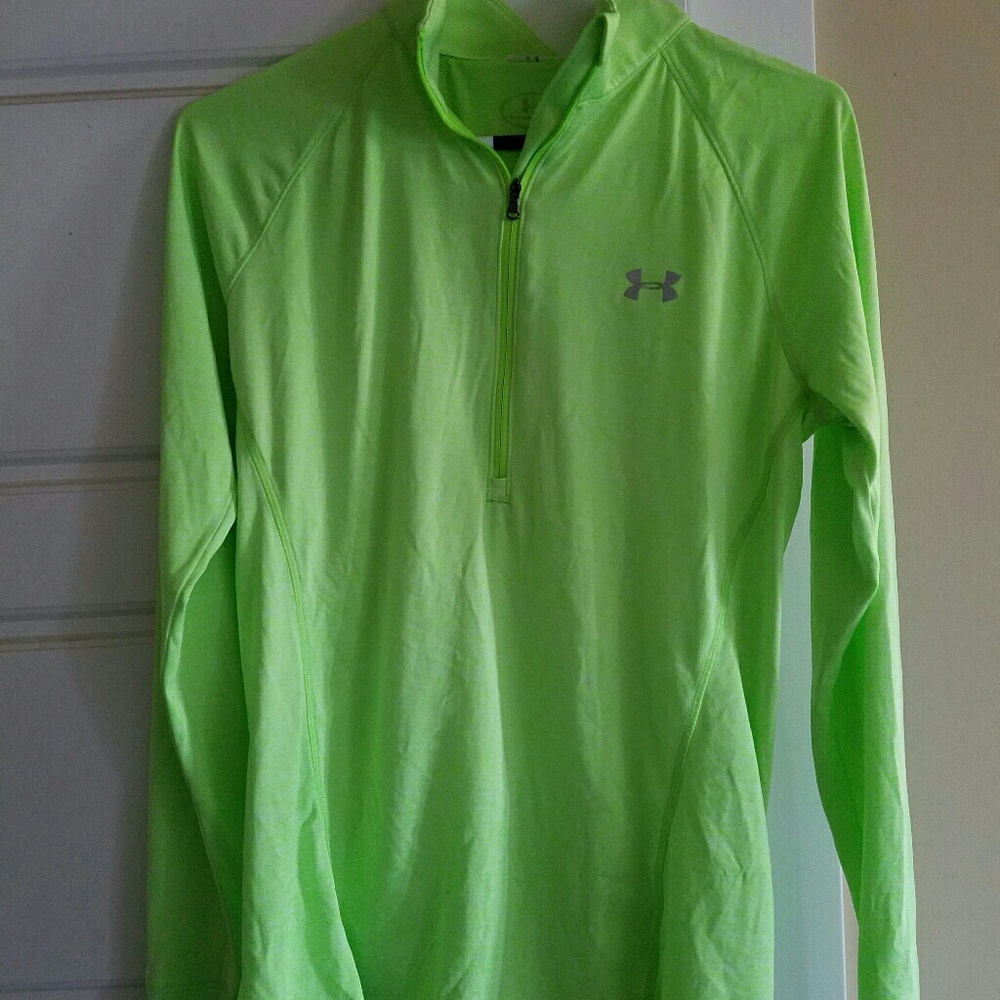 Green Under Armour Pullover