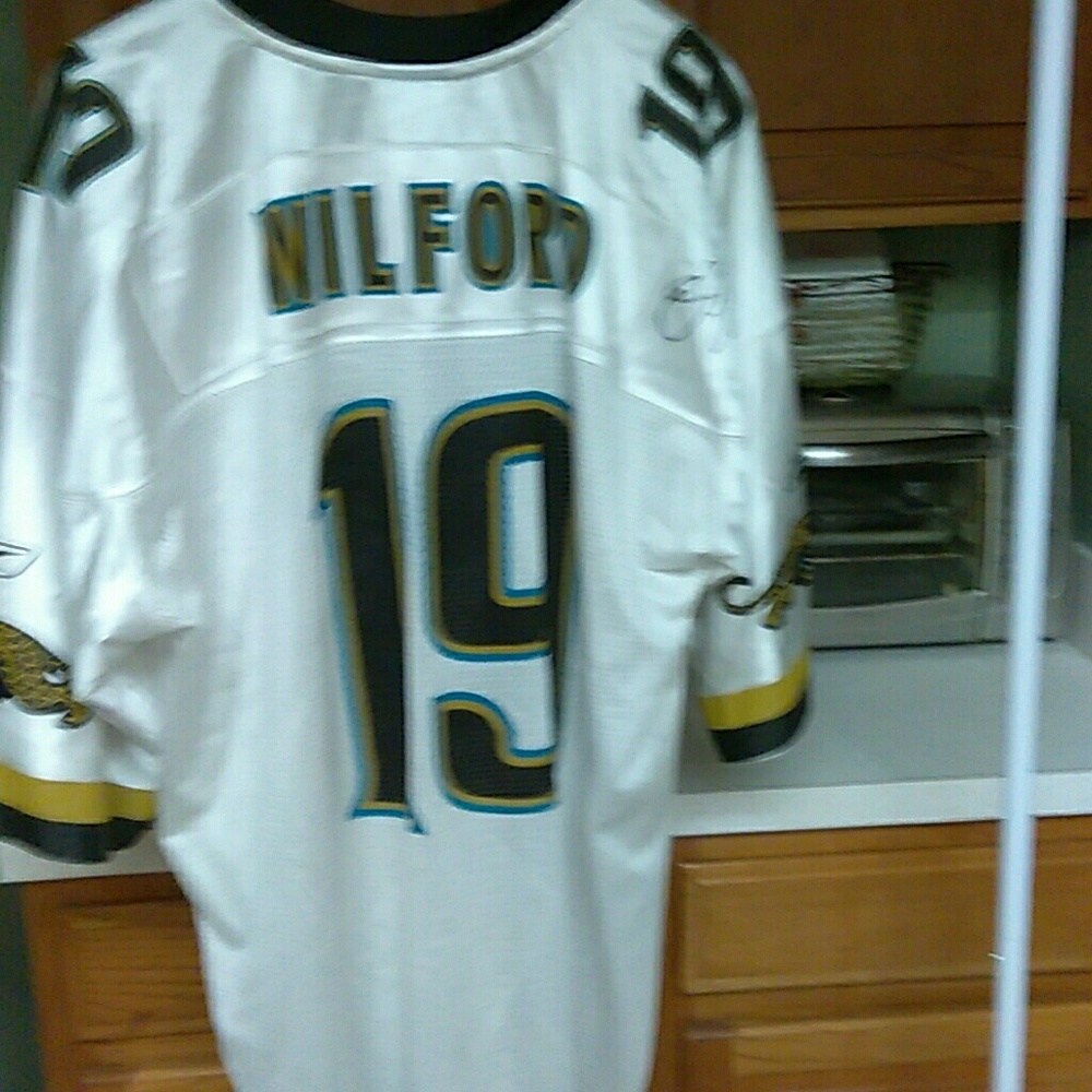 Signed Jacksonville FL Jaguars Jersey