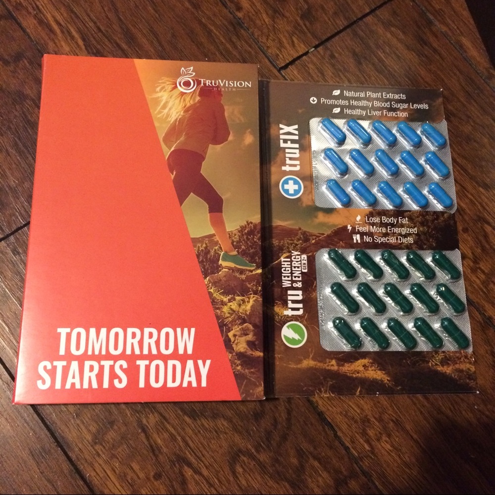 TruVision starter pack supplements 1 week  trufix