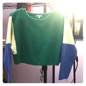 Sweater crop top