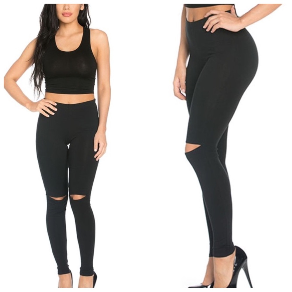 TIFFANY Yoga Cutout Leggings - Picture 3 of 3