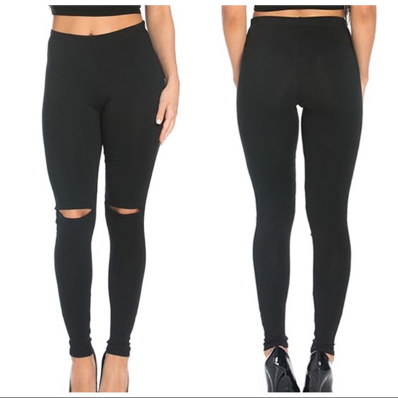 TIFFANY Yoga Cutout Leggings - Picture 2 of 3