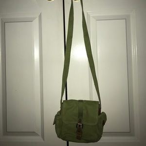 Green Fossil Crossbody