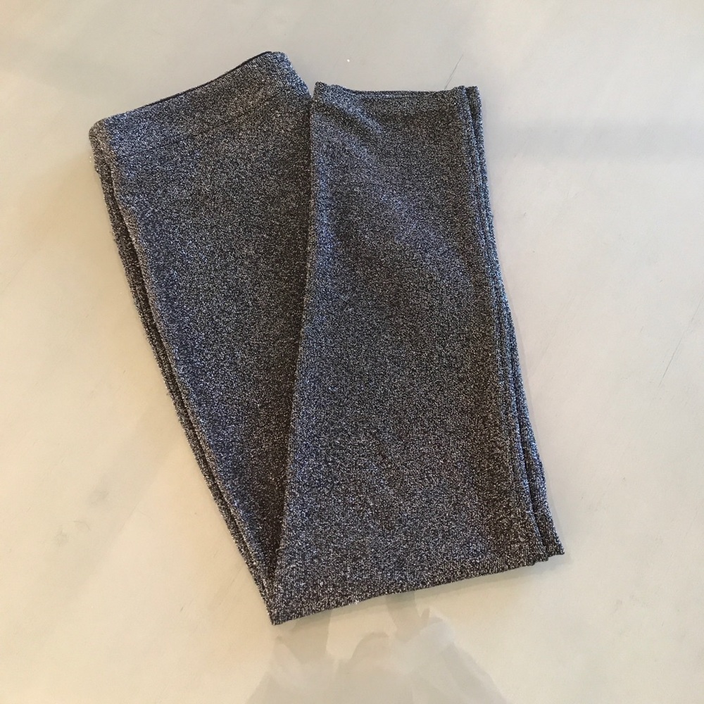 H&M Lined Sparkly Leggings Size L