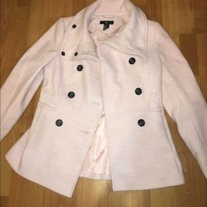 H&M pink peacoat