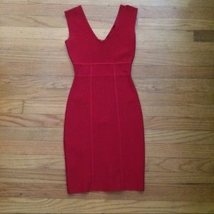 BCBG LITTLE RED DRESS (xxs)