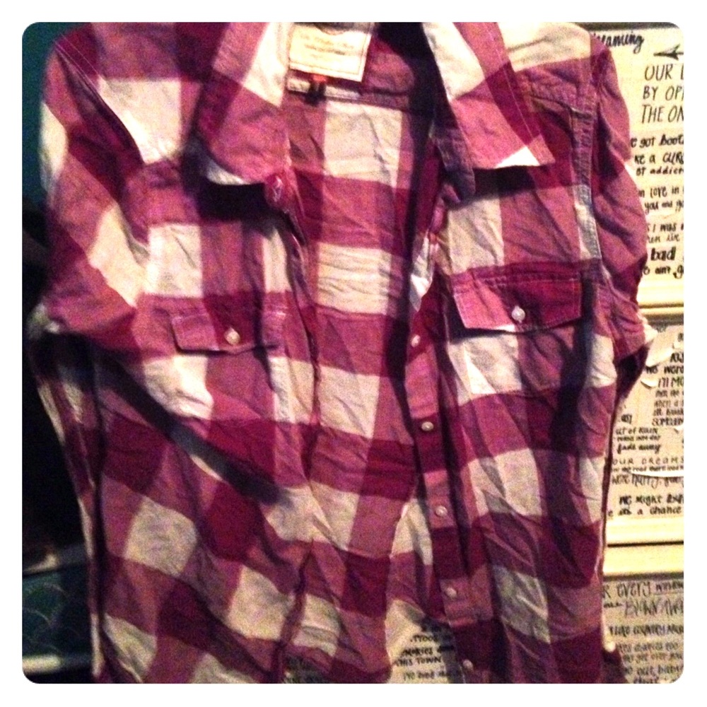 Button-down flannel