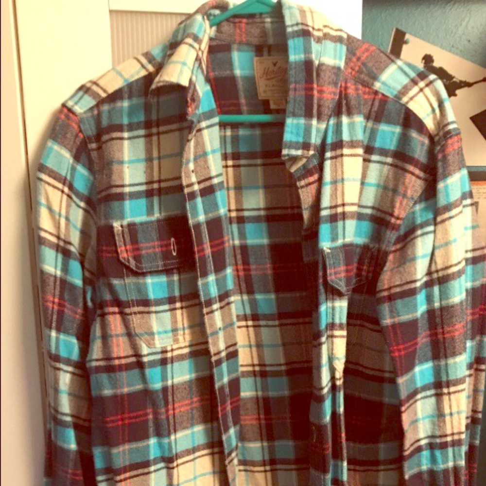 American Eagle flannel shirt size L