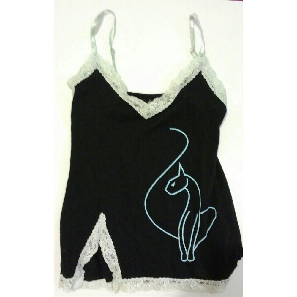 Baby Phat kitten lace camisole