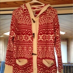 Avalanche button up sweater